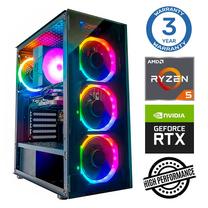 Stacionārs dators Intop RM74217NS AMD Ryzen 5 7500F, DDR5 16 GB, SSD+HDD 500 GB 4 TB, Nvidia GeForce RTX5070 12 GB GDDR7