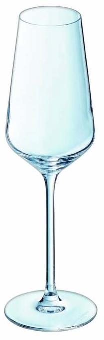 Šampano taurių komplektas Cristal d Arques, kristalinas, 0.23 l, 4 vnt.