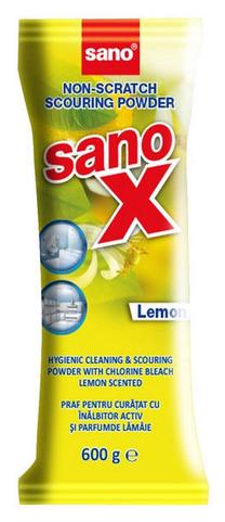 Sano X Scouring Powder Lemon 600g