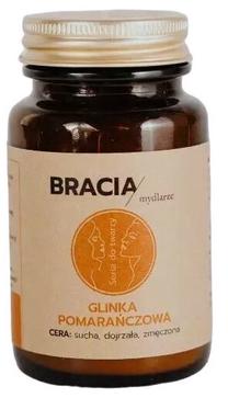 Sejas maska, attīrīšana Bracia Mydlarze Orange Clay, 75.0 ml