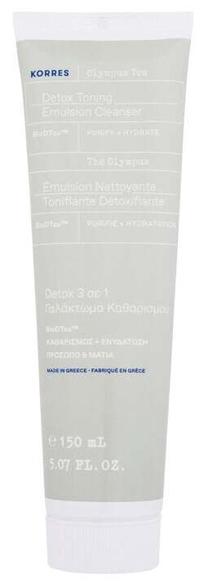 Sejas tīrīšanas līdzeklis Korres Olympus Tea Detox Toning Emulsion Cleanser, 150 ml