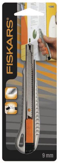 Нож Fiskars 1396 1004618, 0.9 см, пластик/cталь, 1 шт.