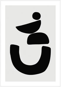 Fotomaal Zen 1, 50 cm x 70 cm