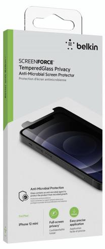 Tālruņa ekrāna aizsargstikls Belkin For Apple iPhone 12 mini, 9H, 5.4 "