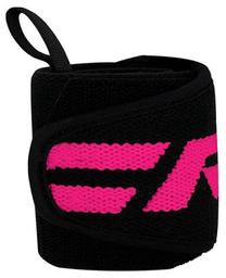 Напульсники RDX Wrist Wrap Pro, черный цв./розовый цв.