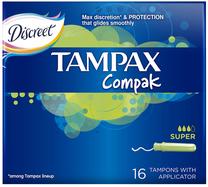 Higieniniai tamponai Tampax, Super, 16 vnt.