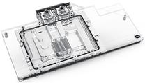 Vandens blokas Alphacool Eisblock Aurora Acryl GPX-A Radeon RX 6900XT Toxic, 25.9 cm, sidabro sp./juoda sp.