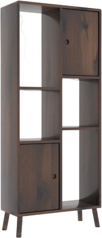 Pastatoma lentyna Kalune Design Collection 909DKZ1605, riešuto sp., 180 cm x 75 cm x 35 cm
