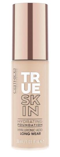 Skystas makiažo pagrindas Catrice True Skin, šviesiai ruda sp., 010 cool cashmere, 30 ml