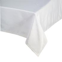 Staltiesė stačiakampė Home4you Nora, balta, 250 x 136 cm