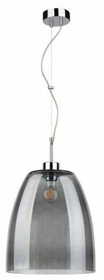 Valgusti rippuv Spot-Light Campana, E27, 1 x 60 W, läbipaistev v./hall v. / kroom v., 30 x 35 cm