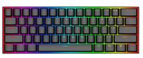 Prekė su pažeista pakuote. Laidinė žaidimų klaviatūra Redragon DragonBorn K630RGB Red switch, EN, juoda sp.