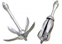 Enkurs Akara Folded Anchor, 4000 g, sudraba krās.