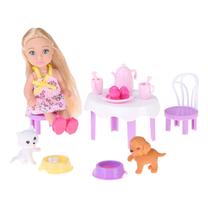 Кукла с аксессуарами Anlily Pet Party ZA5757, 12 см, многоцветный