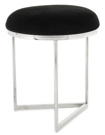 Pufas Kayoom Wynona 325 S269I-SIV, sidabro sp./juoda sp., 40 cm x 40 cm x 49 cm