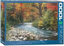 Dėlionė Eurographics Forest Stream 6000-2132, 67.6 cm x 48.9 cm, 1000 vnt., įvairių spalvų