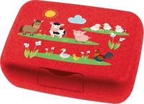 Konteiner toidu jaoks Koziol Candy L Farm 1425676, 19 cm x 13.5 cm, punane v.