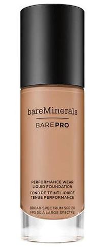 Skystas makiažo pagrindas Bare Minerals BarePro Performance Wear, SPF 20, 17 fawn, 30 ml