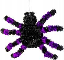 Dekoracija voras vaikams, voras Verk Halloween, juoda sp./violetinė sp., 34 cm x 27 cm x 4 cm