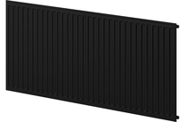 Radiatorius Mexen CH10 Hygiene, 100 cm x 60 cm, šoninio pajungimo, 625 W, juoda sp.