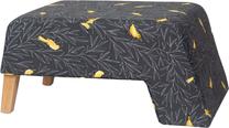 Pufas Kalune Design Kate 18, juoda sp./geltona sp., 60 cm x 84 cm x 40 cm