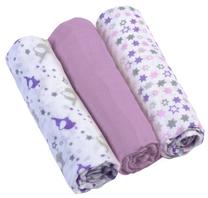 Autiņi BabyOno Muslin Super Soft, 70 cm x 70 cm, 3 gab.