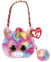 Bērnu rokassoma TY Fantasia Unicorn, daudzkrāsaina, 12 cm x 4 cm x 11 cm