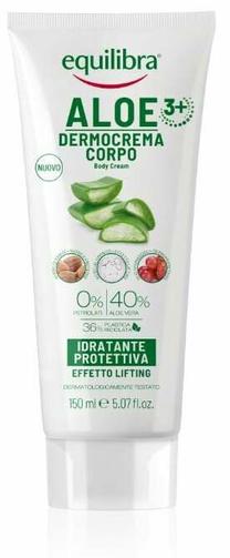 Kūno kremas Equilibra Aloe 3+ Dermocream, 150 ml