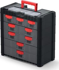 Ящик для инструментов Prosperplast KMC501, 40 см x 20 см x 39.2 см, черный цв.