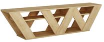 ТВ стол Kalune Design Ralla, дубовый цв., 30 см x 158 см x 40 см