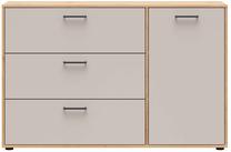 Komoda Hinton, ruda sp./artisan oak sp., 86.8 cm x 134 cm x 38 cm