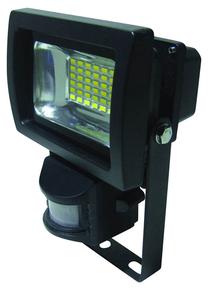 Prožektor liikumisanduriga Vagner SDH, 20 W, IP65, must v.