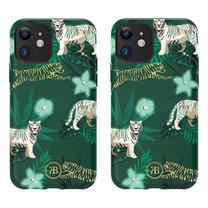 Чехол для телефона Kingxbar Forest Series Green Tiger, зеленый цв., Apple