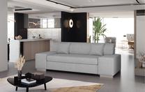 Sofa Porto Three Grande 81, pilka sp., 90 x 210 cm x 98 cm