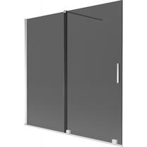 Vannas siena Mexen Velar, 160 cm x 150 cm, hroma krās./grafīta krās./rūdītais