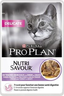 Mitrā kaķu barība Purina Pro Plan, tītara gaļa, 0.085 kg
