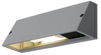 Õue seinavalgusti SLV Pema, 15W, E27, IP65, hall v., 28 cm x 10 cm