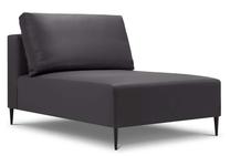 Modulinės sofos dalis Calme Jardin Fiji CAL_CHS_102_F1_FIJI1, juoda sp., 93 cm x 147 cm x 93 cm