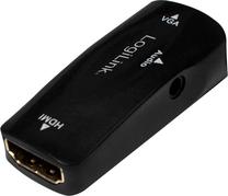 Adapteris Logilink HDMI to VGA VGA, HDMI 1.3, juoda sp.