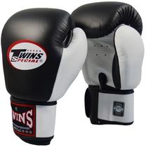 Boksa cimdi Twins Special 100-BH, balta krās./melna krās., 16 oz