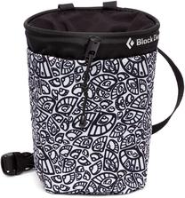 Magnēzija maisiņš Black Diamond Gym Chalk Bag, balta krās./melna krās., M/L