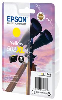 Rašalinio spausdintuvo kasetė Epson Singlepack 502 XL, geltona sp., 6.4 ml