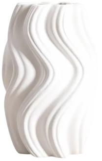Vaza Homla Salana, 26 cm, balta sp.
