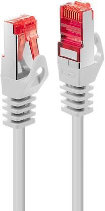 Сетевой кабель Lindy RJ-45, RJ-45, 5 м, белый цв.