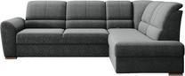 Kampinė sofa Siber Vero 5, tamsiai pilka sp., dešininė, 186 x 270 cm x 93 cm