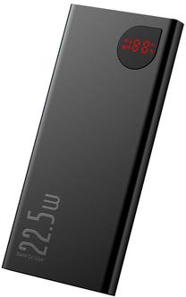 Nešiojamas įkroviklis (Power bank) Baseus Adaman, 10000 mAh, juoda sp.