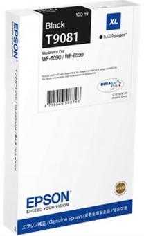 Rašalinio spausdintuvo kasetė Epson C13T908140, juoda sp.