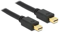 Vads Delock Mini Displayport/Mini Displayport Mini DisplayPort, Mini Displayport, 1.5 m, melna krās.