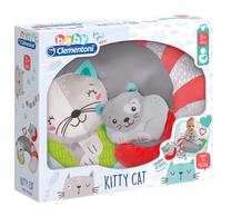 Kūdikių pagalvė Clementoni Baby Kitty Cat, 36 x 30 cm, įvairių spalvų