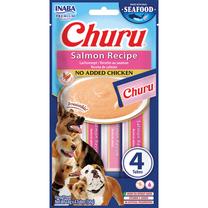Gardums suņiem Inaba Foods Churu Seafood, lasis, 0.056 kg, 4 gab.